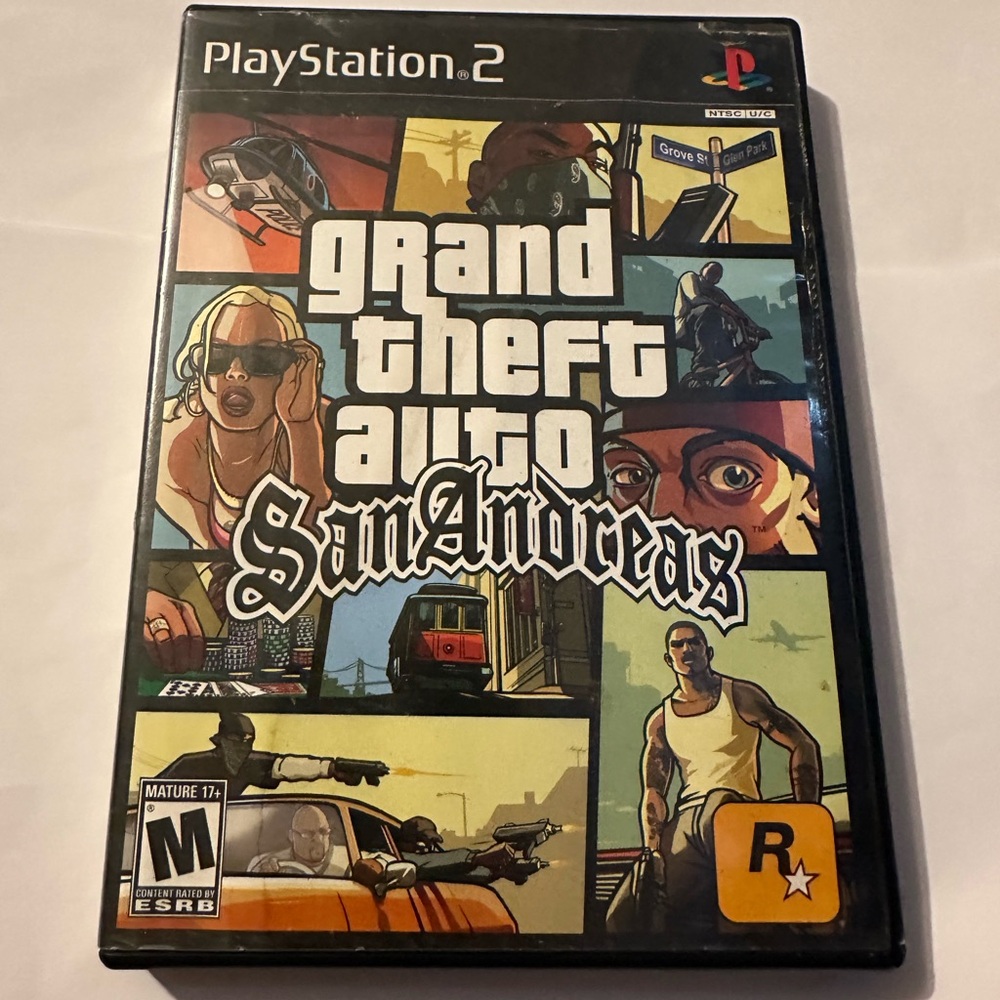PS2 Grand Theft Auto: San Andreas CIB
